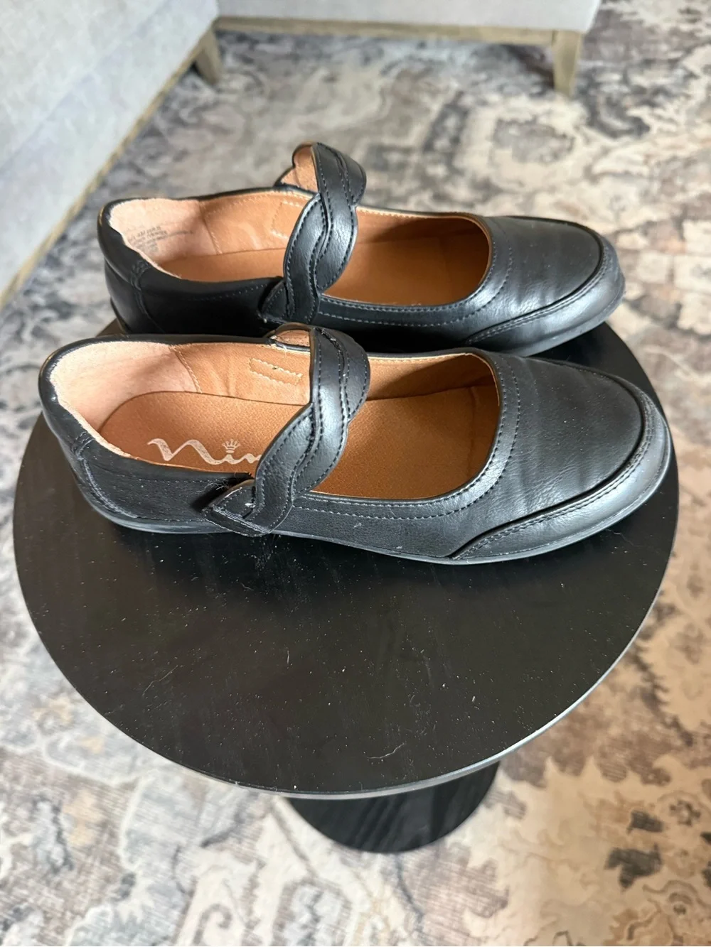 Nina EU 35 SZ 4 Marla Shoes In Black Braided Strap